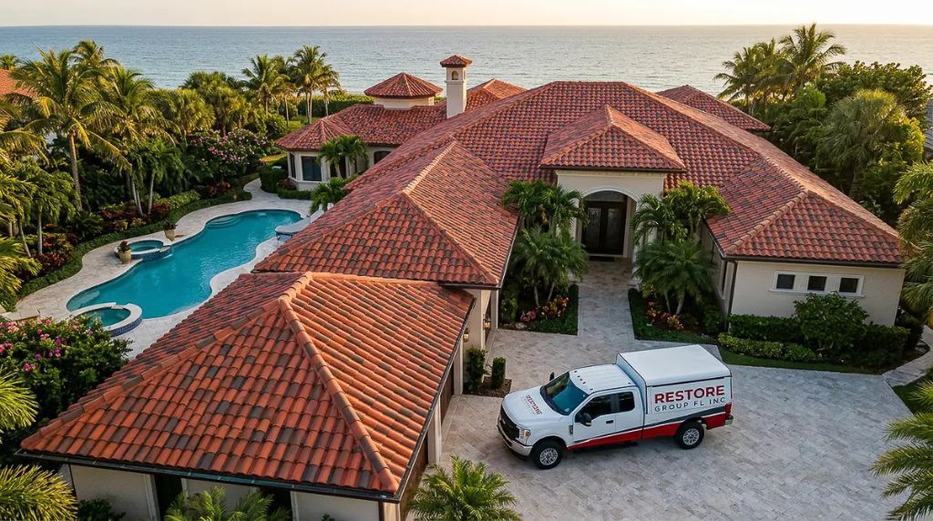 Clay tile roofing South Florida